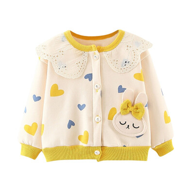 Cute Baby Girl Clothes Cartoon Rabbit Pattern Girls Jackets Coats Toddler Kids Jacket Outwear Button Tops Warm Children Clothing
Cute Baby Girl Clothes Cartoon Rabbit Pattern Girls Jackets Coats Toddler Kids Jacket Outwear Button Tops Warm Children Clothing