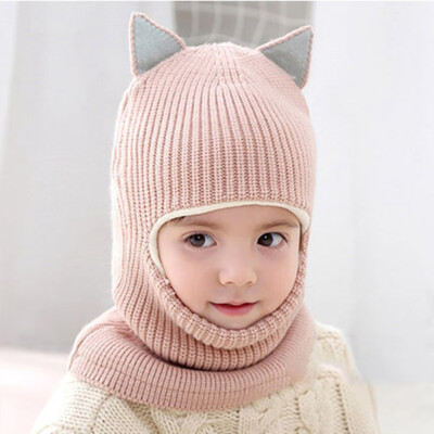 6 Colors Kids Baby Boy Girl Hooded Scarf Caps Hat Winter Warm Knit Flap Cap Scarf
6 Colors Kids Baby Boy Girl Hooded Scarf Caps Hat Winter Warm Knit Flap Cap Scarf
