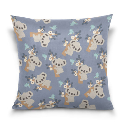ALAZA Throw Pillow Cover 16 X 16 inch Christmas Gift Cushion Cover with Koala With Flower Printed Pillowcase
ALAZA Throw Pillow Cover 16 X 16 inch Christmas Gift Cushion Cover with Koala With Flower Printed Pillowcase