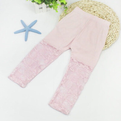Summer Girls Leggings Pants Lace cotton Children Clothing Flower Girl Knee Pants 2-7Y
Summer Girls Leggings Pants Lace cotton Children Clothing Flower Girl Knee Pants 2-7Y