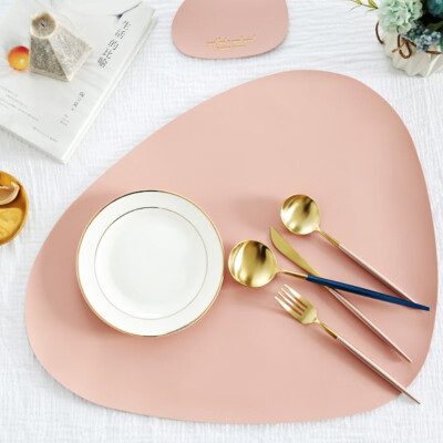 PU Leather Placemat Oil-and Water-Resistant Heat Insulation Non-Slip Table Mat Disc Bowl Holder Pad Coaster Kitchen Dining zh1
PU Leather Placemat Oil-and Water-Resistant Heat Insulation Non-Slip Table Mat Disc Bowl Holder Pad Coaster Kitchen Dining zh1