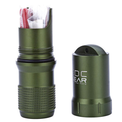 Survival Waterproof Pill Matchbox Container w Outdoor Camping Trekking Emergency Tools Camping Waterproofing Equipment
Survival Waterproof Pill Matchbox Container w Outdoor Camping Trekking Emergency Tools Camping Waterproofing Equipment
