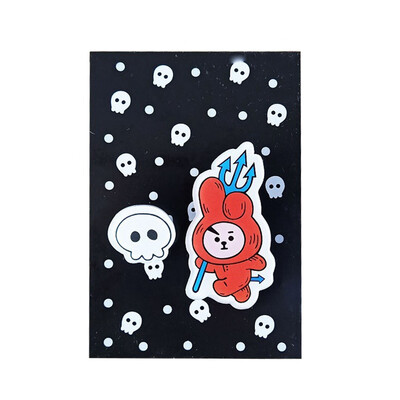 Monifuon Kpop BTS Brooch Pin Bangtan Boys Halloween Acrylic Badge Button Pin Accessories
Monifuon Kpop BTS Brooch Pin Bangtan Boys Halloween Acrylic Badge Button Pin Accessories