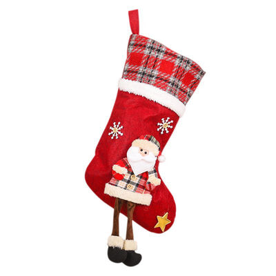 3D Doll Decor Christmas Stockings Candy Socks Gift Holder Bag With Hanging Loops Xmas Tree Fireplace Seasonal Decorations
3D Doll Decor Christmas Stockings Candy Socks Gift Holder Bag With Hanging Loops Xmas Tree Fireplace Seasonal Decorations