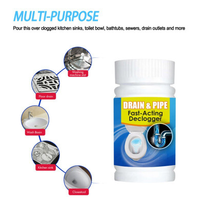 Powerful Fast Pipe Dredging Agent Powerful Sink Drain Cleaner for Kitchen Sewer Toilet Brush Closestool Clogging Cleaning Tools
Powerful Fast Pipe Dredging Agent Powerful Sink Drain Cleaner for Kitchen Sewer Toilet Brush Closestool Clogging Cleaning Tools