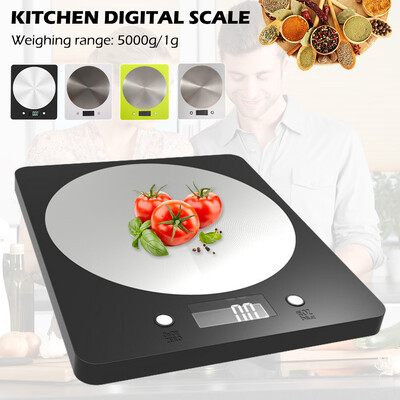 Digital Kitchen Scale Electronic Kitchen Scale 5kg Stainless Steel Weighing Scale Kitchen Tools Food Scale Electronic Gadgets
Digital Kitchen Scale Electronic Kitchen Scale 5kg Stainless Steel Weighing Scale Kitchen Tools Food Scale Electronic Gadgets