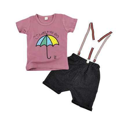 Summer Baby Boys Clothes Set Letter Print Short Sleeve Tops ShirtSuspender Short Pants Children Casual Outfits Sets
Summer Baby Boys Clothes Set Letter Print Short Sleeve Tops ShirtSuspender Short Pants Children Casual Outfits Sets