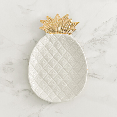 Gobestart Gold-plated Dessert Plate Ceramic Jewelry Plate Craft Gifts Home Decoration
Gobestart Gold-plated Dessert Plate Ceramic Jewelry Plate Craft Gifts Home Decoration