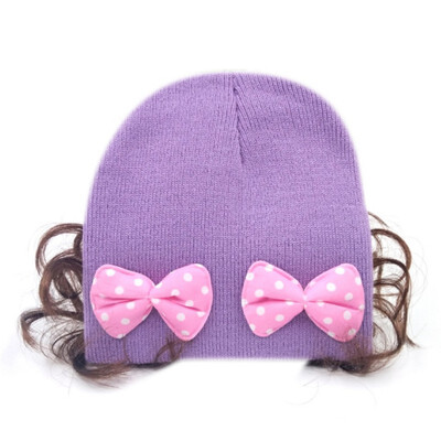 Winter New Girls Hat Fashion Cute Wig Flower Hair Children Baby Kids Cap Floral Warm Knitted Earmuff Wig Caps Baby Accessories
Winter New Girls Hat Fashion Cute Wig Flower Hair Children Baby Kids Cap Floral Warm Knitted Earmuff Wig Caps Baby Accessories