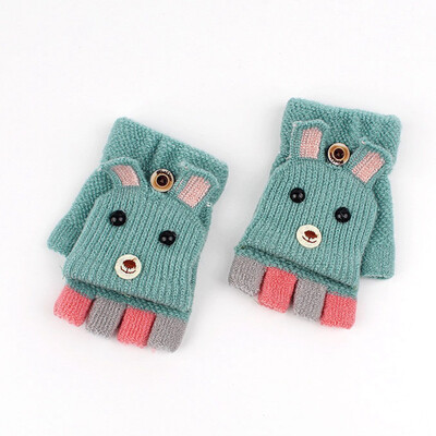 New Children Winter Warm Knitted Convertible Flip Top Fingerless Candy Color Knit Mittens
New Children Winter Warm Knitted Convertible Flip Top Fingerless Candy Color Knit Mittens