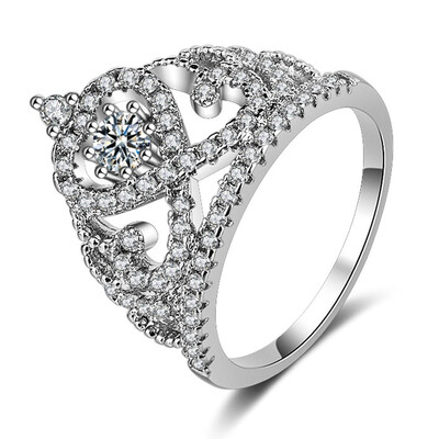 925 Sterling Silver Natural Gemstone Wedding Engagement Bridal Princess Crown Ring Size6-9
925 Sterling Silver Natural Gemstone Wedding Engagement Bridal Princess Crown Ring Size6-9