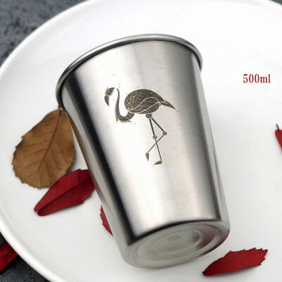 500ml Simple Stainless Steel Juice Beer Water Cup Unbreakable Stackable Pint Mugs Juice Mug Coffee Cup Drinking Cups
500ml Simple Stainless Steel Juice Beer Water Cup Unbreakable Stackable Pint Mugs Juice Mug Coffee Cup Drinking Cups