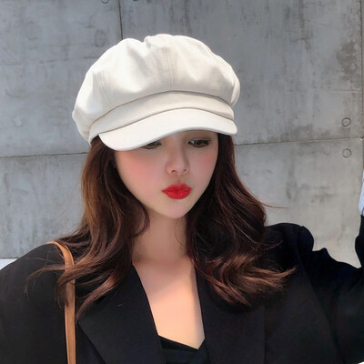Hat womens spring&summer cotton bow octagonal hat students leisure hundred sataed beret pure color literary painter hat tide
Hat womens spring&summer cotton bow octagonal hat students leisure hundred sataed beret pure color literary painter hat tide