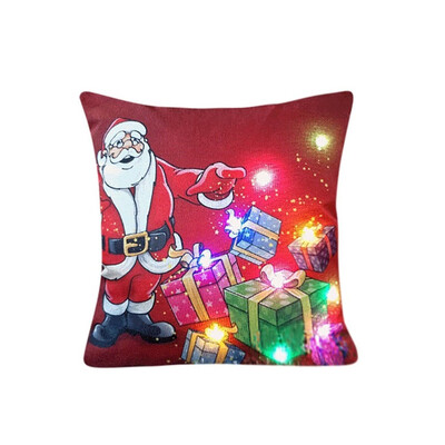 Tailored The New Color Lights Christmas Pillow LED Lights Pillow Creative Printing LinenZ
Tailored The New Color Lights Christmas Pillow LED Lights Pillow Creative Printing LinenZ