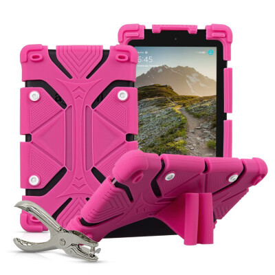 Universal 7-8 Inch Tablet Case Silicone Shockproof Self-stand Protective Case Cover With DIY Puncher For 7-8 Inch IPad Android
Universal 7-8 Inch Tablet Case Silicone Shockproof Self-stand Protective Case Cover With DIY Puncher For 7-8 Inch IPad Android