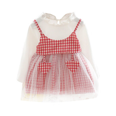 Autumn Casual Baby Girls Plaid Print Long Sleeve Fake 2 Piece Dress Kids Princess Sundress
Autumn Casual Baby Girls Plaid Print Long Sleeve Fake 2 Piece Dress Kids Princess Sundress