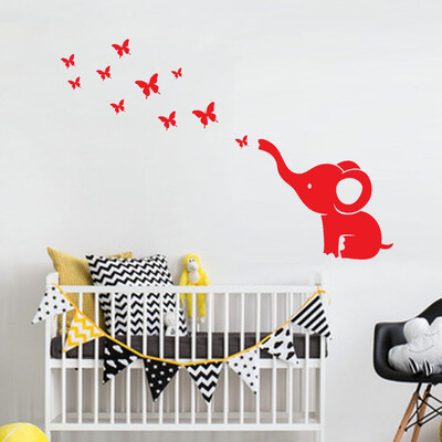 Gobestart DIY Elephant Butterfly Wall Stickers Decals Childrens Room Home Decoration Art
Gobestart DIY Elephant Butterfly Wall Stickers Decals Childrens Room Home Decoration Art