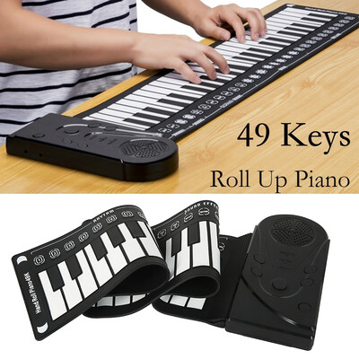 Willstar Soft Keyboard Piano Portable Roll-up Piano with 49 Keys for Music Lovers Beginner
Willstar Soft Keyboard Piano Portable Roll-up Piano with 49 Keys for Music Lovers Beginner