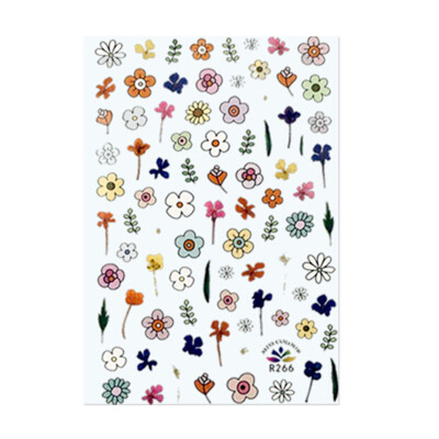 1 PC Fashion Beautiful Nail Stickers Rainbow Color Sweet Cute Nail Sticker Flower Pattern Nail Sticker 125cm67cm Women
1 PC Fashion Beautiful Nail Stickers Rainbow Color Sweet Cute Nail Sticker Flower Pattern Nail Sticker 125cm67cm Women