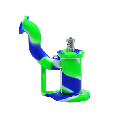 Silicone Smoke Tubing Tobacco Smoking Holder Edible Portable Water Smoking Pipes with Wax Oil Jar&Stainless Steel Spoon Camou
Silicone Smoke Tubing Tobacco Smoking Holder Edible Portable Water Smoking Pipes with Wax Oil Jar&Stainless Steel Spoon Camou