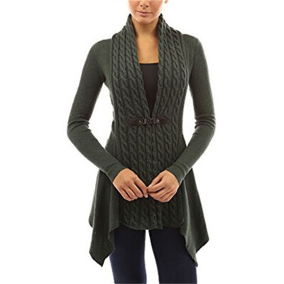 Women Casual Buckle Decoration V-neck Long Sleeve Fur Collar Twist Cardigan Sweater
Women Casual Buckle Decoration V-neck Long Sleeve Fur Collar Twist Cardigan Sweater