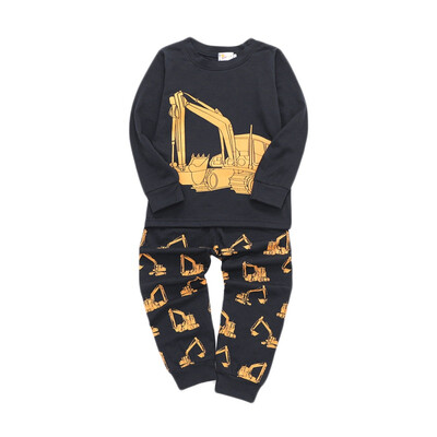 1-6Y Baby Boys Girls Clothes Cartoon Excavator Print Kids Outfits Set Long Sleeve Blouse TopsPants Sleepwear Pajamas 2PCS
1-6Y Baby Boys Girls Clothes Cartoon Excavator Print Kids Outfits Set Long Sleeve Blouse TopsPants Sleepwear Pajamas 2PCS