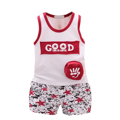 Summer Baby Kids Boys Girls Casual Clothing Sets Cotton Cartoon Sleeveless Tops Tee Shorts Pants Beach Style
Summer Baby Kids Boys Girls Casual Clothing Sets Cotton Cartoon Sleeveless Tops Tee Shorts Pants Beach Style