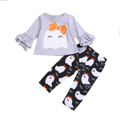 Autumn Spring Toddler Baby Girl Flare Sleeve Cartoon Print Blouse Tops&Cute Cartoon Print Trousers 2pcs Kids Casual Outfits
Autumn Spring Toddler Baby Girl Flare Sleeve Cartoon Print Blouse Tops&Cute Cartoon Print Trousers 2pcs Kids Casual Outfits