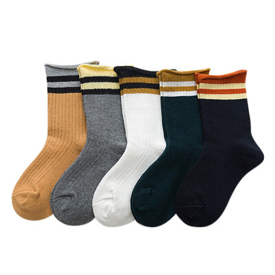 5 Pairs Kids Socks Autumn Winter New Fashion Stripe Baby Socks for Boys Girls Cotton Children High Socks for 1-12Y
5 Pairs Kids Socks Autumn Winter New Fashion Stripe Baby Socks for Boys Girls Cotton Children High Socks for 1-12Y