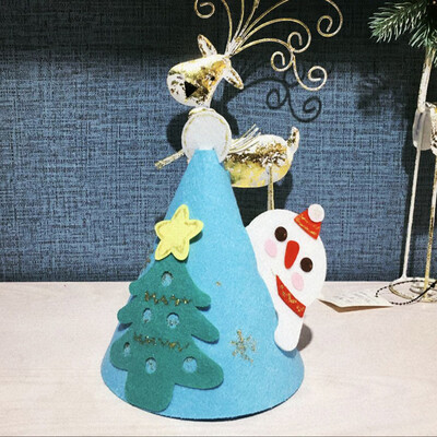 Toponeto DIY Christmas Decoration Hat Non-woven Felt Cloth Santa Snowman Hat Xmas Decor
Toponeto DIY Christmas Decoration Hat Non-woven Felt Cloth Santa Snowman Hat Xmas Decor