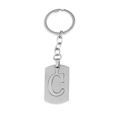 Capital Letter Separable Stainless Steel Pendant Leather Keychains Charm Bag Hang Car Keyring 26 Letters
Capital Letter Separable Stainless Steel Pendant Leather Keychains Charm Bag Hang Car Keyring 26 Letters