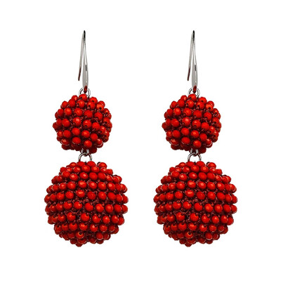Braided Thread Bead Ball Dangle Long Earrings for Women Design Gold Color Metal Pendant Drop Statement Earrings
Braided Thread Bead Ball Dangle Long Earrings for Women Design Gold Color Metal Pendant Drop Statement Earrings