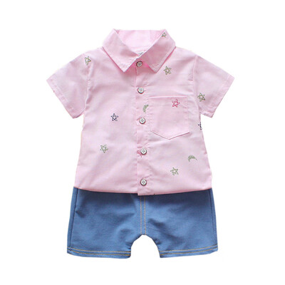 2019 Childrens Sets Summer Boys Casual Blouse Short Pant Set for Kids Boys 1-4Y Fashion Clothes Sets
2019 Childrens Sets Summer Boys Casual Blouse Short Pant Set for Kids Boys 1-4Y Fashion Clothes Sets