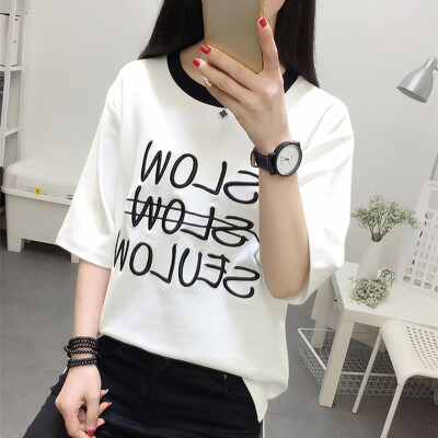 JOY OF JOY Jingdong Womens 2019 New Summer Short Sleeve T-Shirt Women Loose Korean Student Round Neck Embroidery Half Sleeve T-Shirt Womens Tide JWTD191778 White
JOY OF JOY Jingdong Womens 2019 New Summer Short Sleeve T-Shirt Women Loose Korean Student Round Neck Embroidery Half Sleeve T-Shirt Womens Tide JWTD191778 White