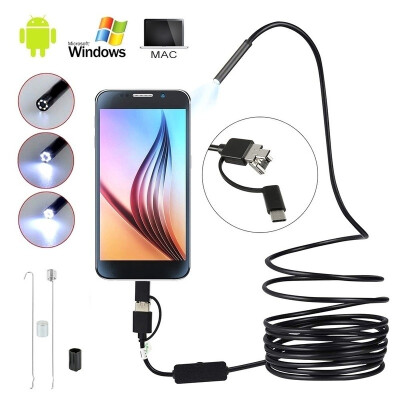 7mm 6 LED Endoscope Waterproof Borescope Inspection Camera For Andorid Phone Size5M35M2M1M
7mm 6 LED Endoscope Waterproof Borescope Inspection Camera For Andorid Phone Size5M35M2M1M