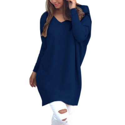2017 Women V-Neck Chunky Knitted Oversized Baggy Sweaters Thin Jumper Tops Outwear jeaz
2017 Women V-Neck Chunky Knitted Oversized Baggy Sweaters Thin Jumper Tops Outwear jeaz
