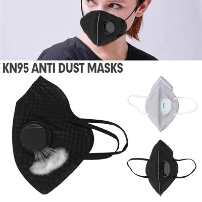 Reusable Anti Pollution Air Face Masks KN95 Washable Dust Mask Activated Carbon Dust Mask with Valve Respirator
Reusable Anti Pollution Air Face Masks KN95 Washable Dust Mask Activated Carbon Dust Mask with Valve Respirator
