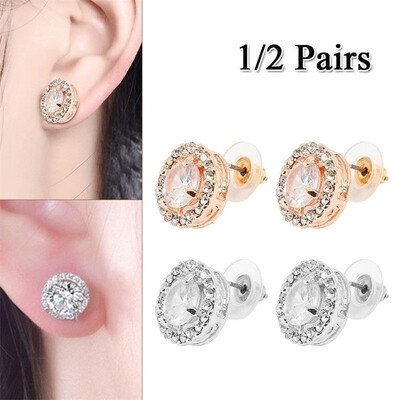 Willstar 12 Pairs Silver Round Stud Earrings Individual Round Diamond Stud Earrings Rosegold Filled Stud Earrings
Willstar 12 Pairs Silver Round Stud Earrings Individual Round Diamond Stud Earrings Rosegold Filled Stud Earrings