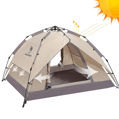 CAMEL CROWN 2-3 Person Rainproof Instant Camping Tent Automatic Waterproof Pop up Tents for Summer Outdoor Backpacking
CAMEL CROWN 2-3 Person Rainproof Instant Camping Tent Automatic Waterproof Pop up Tents for Summer Outdoor Backpacking
