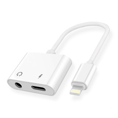 2 in 1 Lightning to 35MM Audio Adapter for iPhone X 7 8Plus Android 35mm Earphone Lightning Charging Cable Splitter A206
2 in 1 Lightning to 35MM Audio Adapter for iPhone X 7 8Plus Android 35mm Earphone Lightning Charging Cable Splitter A206
