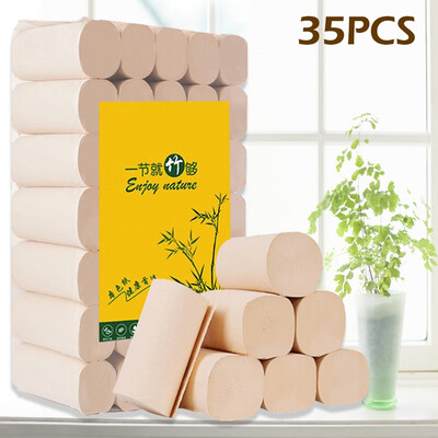 35 Rolls Coreless Toilet Paper Napkins Thick Primary Wood Pulp Household Toilet Bath Tissue Paper
35 Rolls Coreless Toilet Paper Napkins Thick Primary Wood Pulp Household Toilet Bath Tissue Paper
