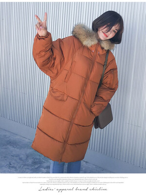 Winter 2018 winter anti-season new long style over-knee Korean version of students loose&thickened padded jacket female coat
Winter 2018 winter anti-season new long style over-knee Korean version of students loose&thickened padded jacket female coat