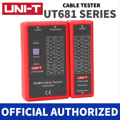 Willstar UNI-T UT681HDMI HDMI-Mini Cable Tester Network Cable Tracker LED Display ManualAuto Power Off
Willstar UNI-T UT681HDMI HDMI-Mini Cable Tester Network Cable Tracker LED Display ManualAuto Power Off