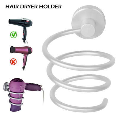 Space Aluminum Hair Dryer Bracket Oxidation Technique Hair Dryer Drier Rack Storage Holder Without Hook
Space Aluminum Hair Dryer Bracket Oxidation Technique Hair Dryer Drier Rack Storage Holder Without Hook