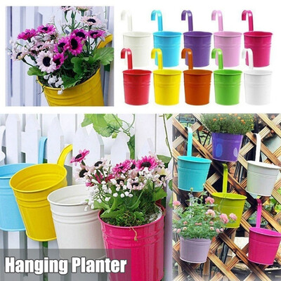 Metal Iron Hanging Flower Pot Container Home Balcony Garden Planter Barrels Decoration Plant Bag Garden Supplies
Metal Iron Hanging Flower Pot Container Home Balcony Garden Planter Barrels Decoration Plant Bag Garden Supplies