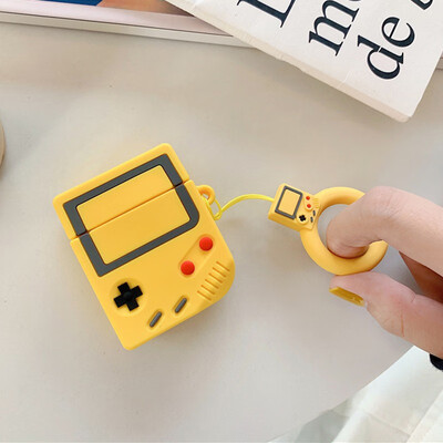 Anti-fall Shockproof Retro Game Machine Shape Silicon Case Protector Cover Wireless Earphone Accessories For AirPods
Anti-fall Shockproof Retro Game Machine Shape Silicon Case Protector Cover Wireless Earphone Accessories For AirPods