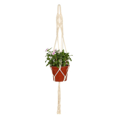 Macrame Plant Hanger Indoor Outdoor Flower Pot Hanging Planter Basket Cotton Rope 4 Legs 39 Inch
Macrame Plant Hanger Indoor Outdoor Flower Pot Hanging Planter Basket Cotton Rope 4 Legs 39 Inch