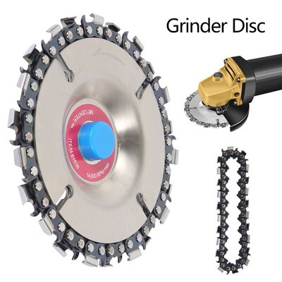4 Inch Wood Carving Isco Cutting Chain 22 Tooth Grinder Disc Fine Chainsaw Set for Angle Grinder Woodworking Tools 100115
4 Inch Wood Carving Isco Cutting Chain 22 Tooth Grinder Disc Fine Chainsaw Set for Angle Grinder Woodworking Tools 100115