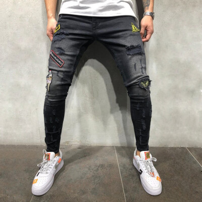 New Fashion Mens Skinny Jeans Rip Slim fit Stretch Denim Distress Frayed Biker Scratchted Hollow out Long Jeans
New Fashion Mens Skinny Jeans Rip Slim fit Stretch Denim Distress Frayed Biker Scratchted Hollow out Long Jeans