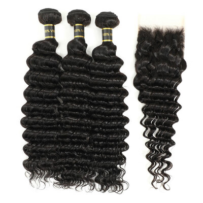 Amazing Star Deep Wave with Closure Brazilian Virgin Hair Deep Wave Bundles with Closure Crochet Lace Closure with Bundles
Amazing Star Deep Wave with Closure Brazilian Virgin Hair Deep Wave Bundles with Closure Crochet Lace Closure with Bundles
